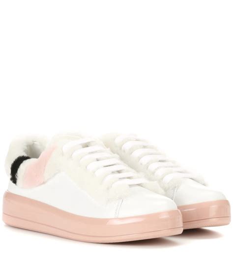 prada sneaker fell|farfetch Prada sneakers.